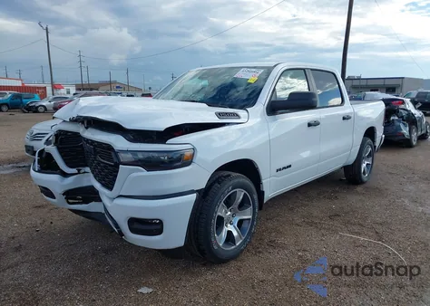 2025 Ram 1500 Tradesman 4X2 5'7 Box z USA, uszkodzony, nr VIN 1C6RREGGXSN218358